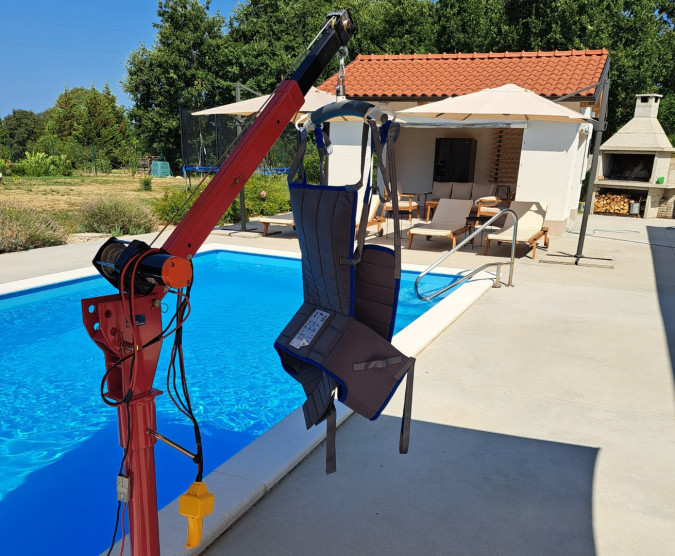 Environment accessible for people with disabilities, Villa Roža - Dolinci, wheelchair accessible, Sv. Petar u Šumi, Istria - Croatia Sveti Petar u Šumi