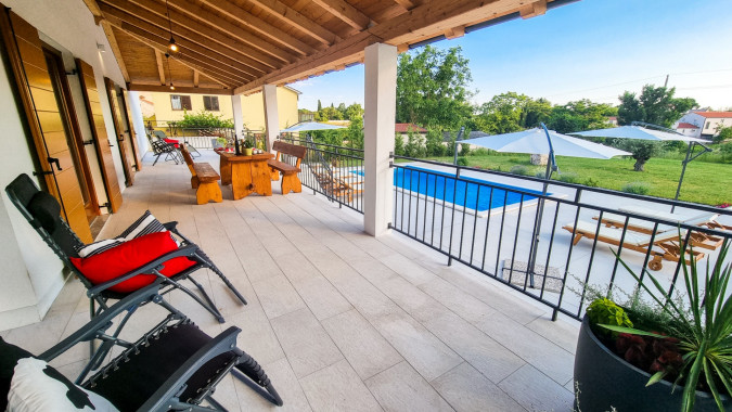 Exterior, Villa Roža - Dolinci, wheelchair accessible, Sv. Petar u &Scaron;umi, Istria - Croatia Sveti Petar u &Scaron;umi