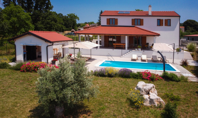 Exterior, Villa Roža - Dolinci, wheelchair accessible, Sv. Petar u &Scaron;umi, Istria - Croatia Sveti Petar u &Scaron;umi