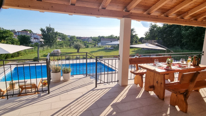 Exterior, Villa Roža - Dolinci, wheelchair accessible, Sv. Petar u &Scaron;umi, Istria - Croatia Sveti Petar u &Scaron;umi