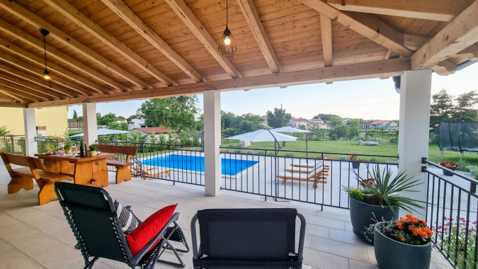 Exterior, Villa Roža - Dolinci, wheelchair accessible, Sv. Petar u &Scaron;umi, Istria - Croatia Sveti Petar u &Scaron;umi