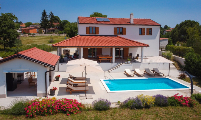 Exterior, Villa Roža - Dolinci, wheelchair accessible, Sv. Petar u &Scaron;umi, Istria - Croatia Sveti Petar u &Scaron;umi