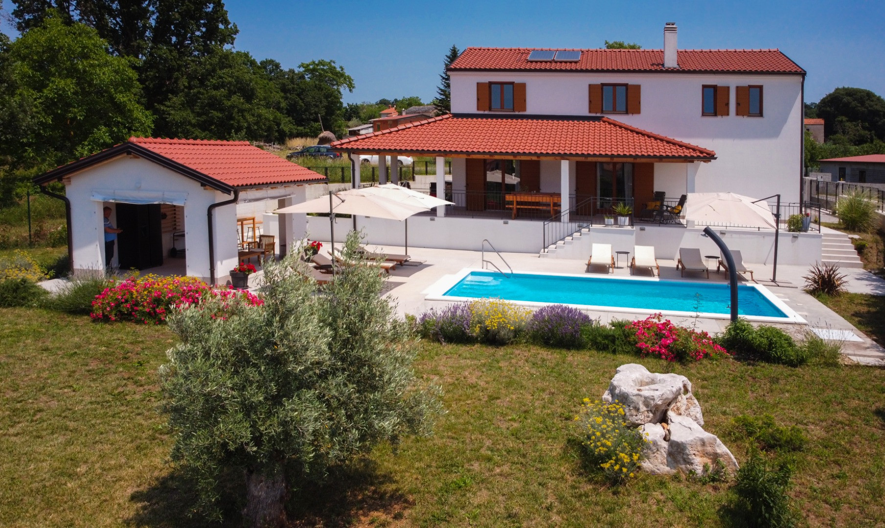 Villa Roža - Dolinci - An oasis of peace in the heart of Istria &ndash; for relaxation, gatherings, and a unique getaway in nature, Villa Roža - Dolinci, wheelchair accessible, Sv. Petar u &Scaron;umi, Istria - Croatia Sveti Petar u &Scaron;umi